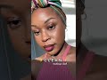 The ✨ 𝑪𝑳𝑬𝑨𝑵 ✨ Makeup Look *black girl edition* #shorts #cleanmakeuplook #minimalmakeup