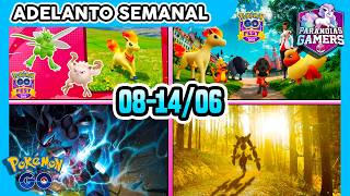 🗓️ ADELANTO SEMANAL del 8 al 14 de JUNIO en 1 minuto (o dos) | Pokémon GO