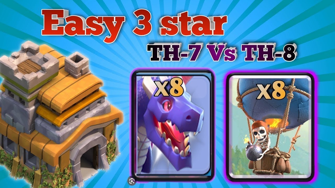 TH7 Dragon Attack Strategy TH7 Best Attack Strategy 2024 TH7 Vs TH8 th7-dragon-attack-strategy-th7-best-attack-strategy-2024-th7-vs-th8