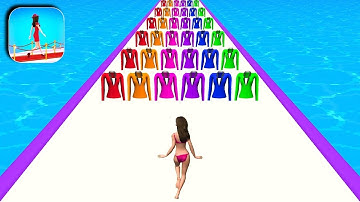 Clothes Run All Levels Mobile Walkthrough iOS,Android Gameplay DressUp Game Max Level