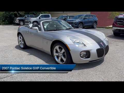 2007 Pontiac Solstice GXP Convertible LaGrange Shelbyville