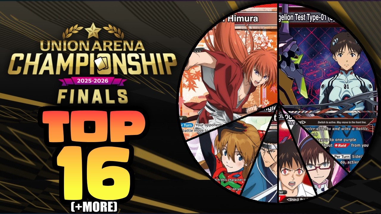 Every Nationals Top 16 Deck & More! 1st EVER Union Arena Finals