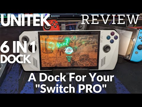 Unitek 6 In 1 Dock | Steam Deck/ROG Ally | Review