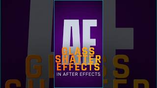 Make CINEMATIC Glass Shatter Text in After Effects with No Plugins!