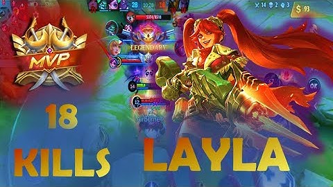 LAYLA GAMEPLAY 2023 | #layla #mlbb #mobilelegend #gaming #laylagameplay