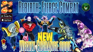 Rebirth: Fierce Combat New Weekly Redeem Code 🎁 Dragon Ball Idle RPG Game | Android/iOS screenshot 5