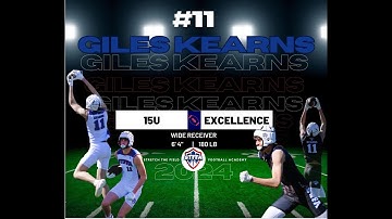 Giles Kearns - STFFA 15u Excellence 7v7 2024 Season