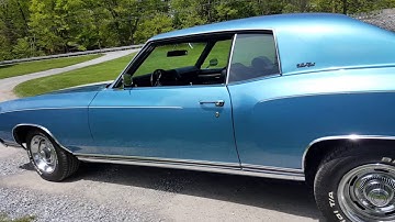 70 Monte Carlo SS 454 with open headers.