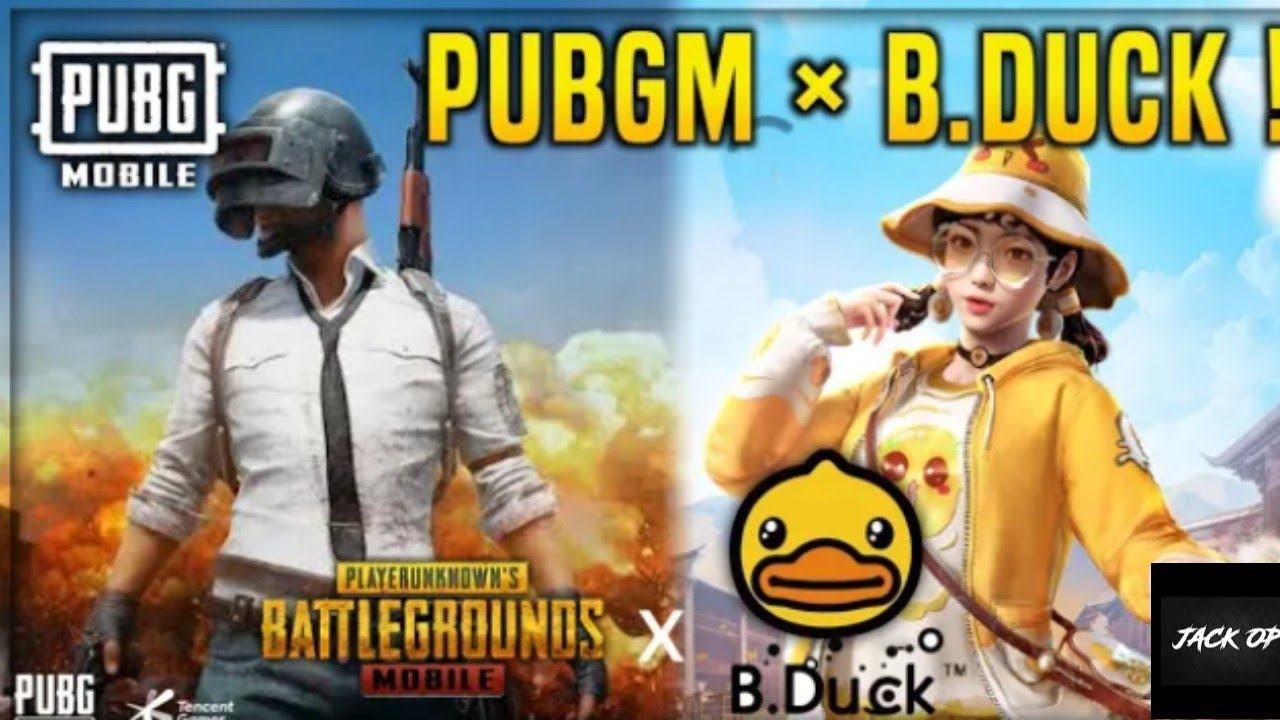 PUBG MOBILE NEW UPCOMING COLLAB | PUBGxB.DUCK🐥 | PUBG MOBILE | JACK OP |
