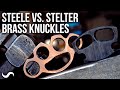 MAKING BRASS KNUCKLES!!! STEELE Vs. STELTER