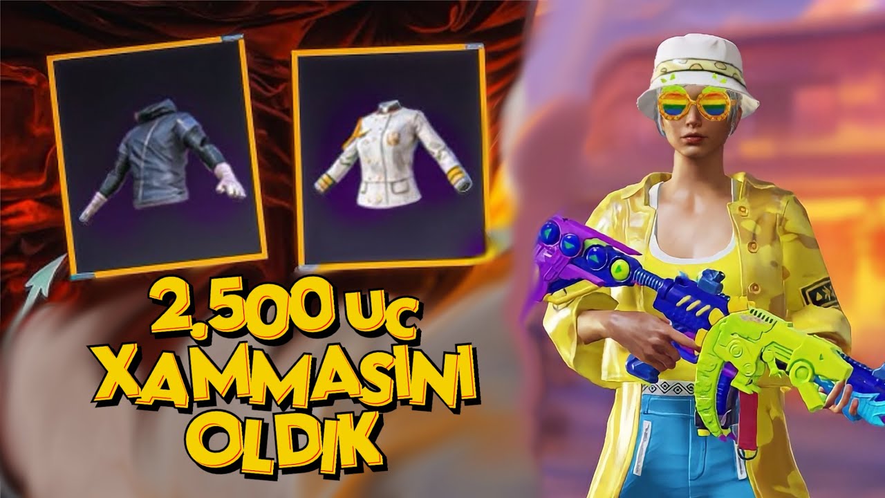 🤩2.500 UCGA old BRIGATKA va CAPITAN ANANAS SETLARINI FULL OLDIK PUBG-MOBILE