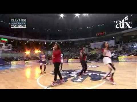 F(x) La Cha Ta & Chu Live Performance at KCC Star Basketball Game