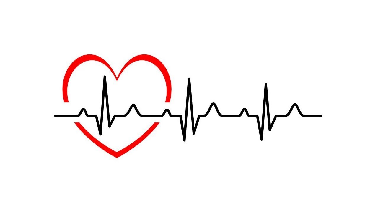 Рисунок пульса с сердцем
