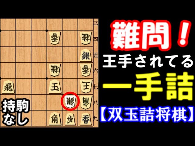 一手詰め 卒業レベルの難問 王手をどうしますか 双玉詰将棋 Youtube 一手詰め 卒業レベルの難問 王手をどうしますか 双玉詰将棋 Youtube