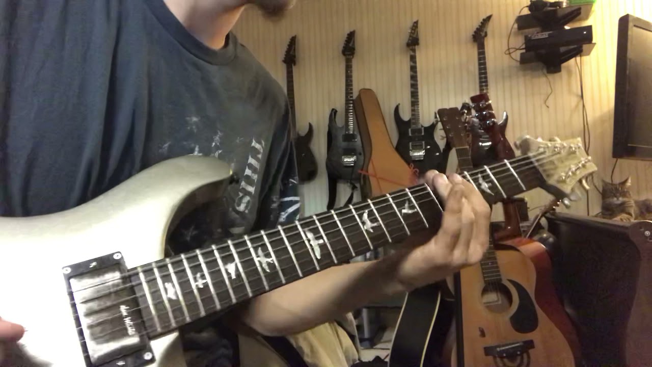 I’ve gone away - black label society guitar cover.