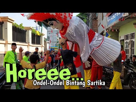 Ngarak Ondel-Ondel Bintang Sartika Keliling Kompleks || Tehyan Alus Mantul