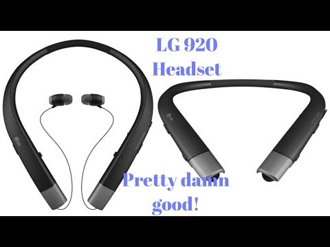 LG TONE INFINIM HBS 920 - Unboxing and Initial Review
