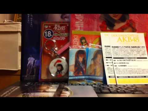 AKB48映画第3弾写真開封&セブンくじ紹介