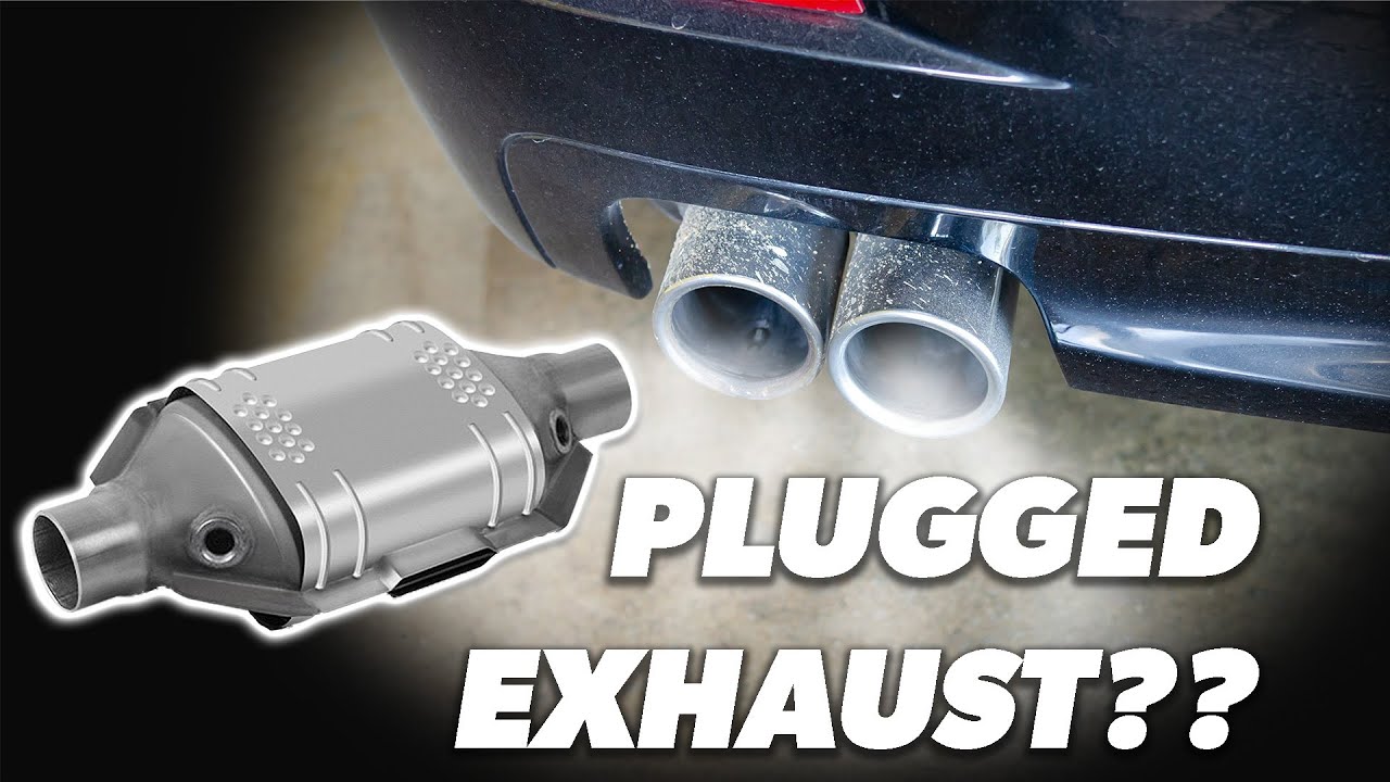 how to fix a clogged muffler