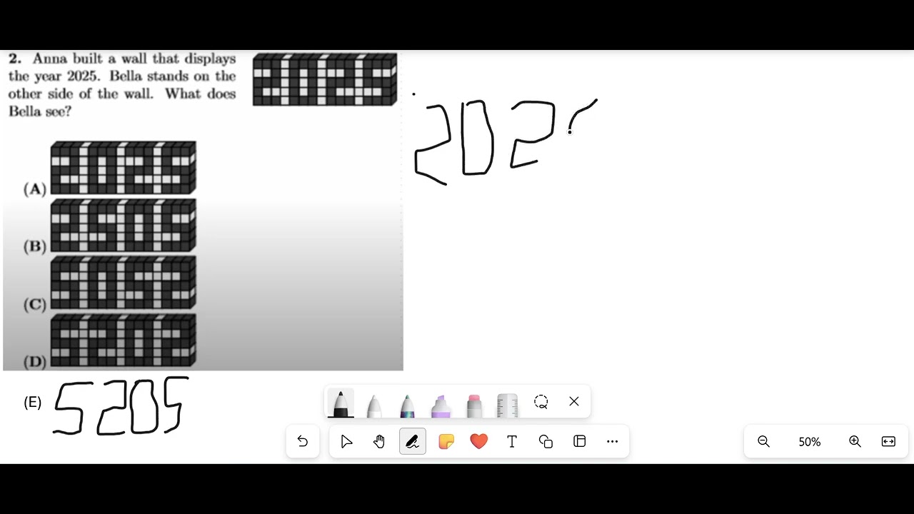 Benjamin Hiking Math Question 2025 Math Kangaroo Contest Question #2 benjamin - YouTube