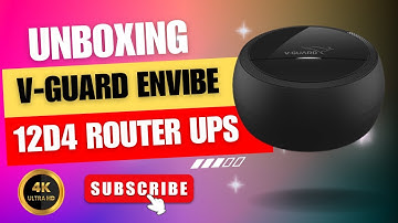 V-Guard Envibe 12D4 Router UPS | Unboxing |