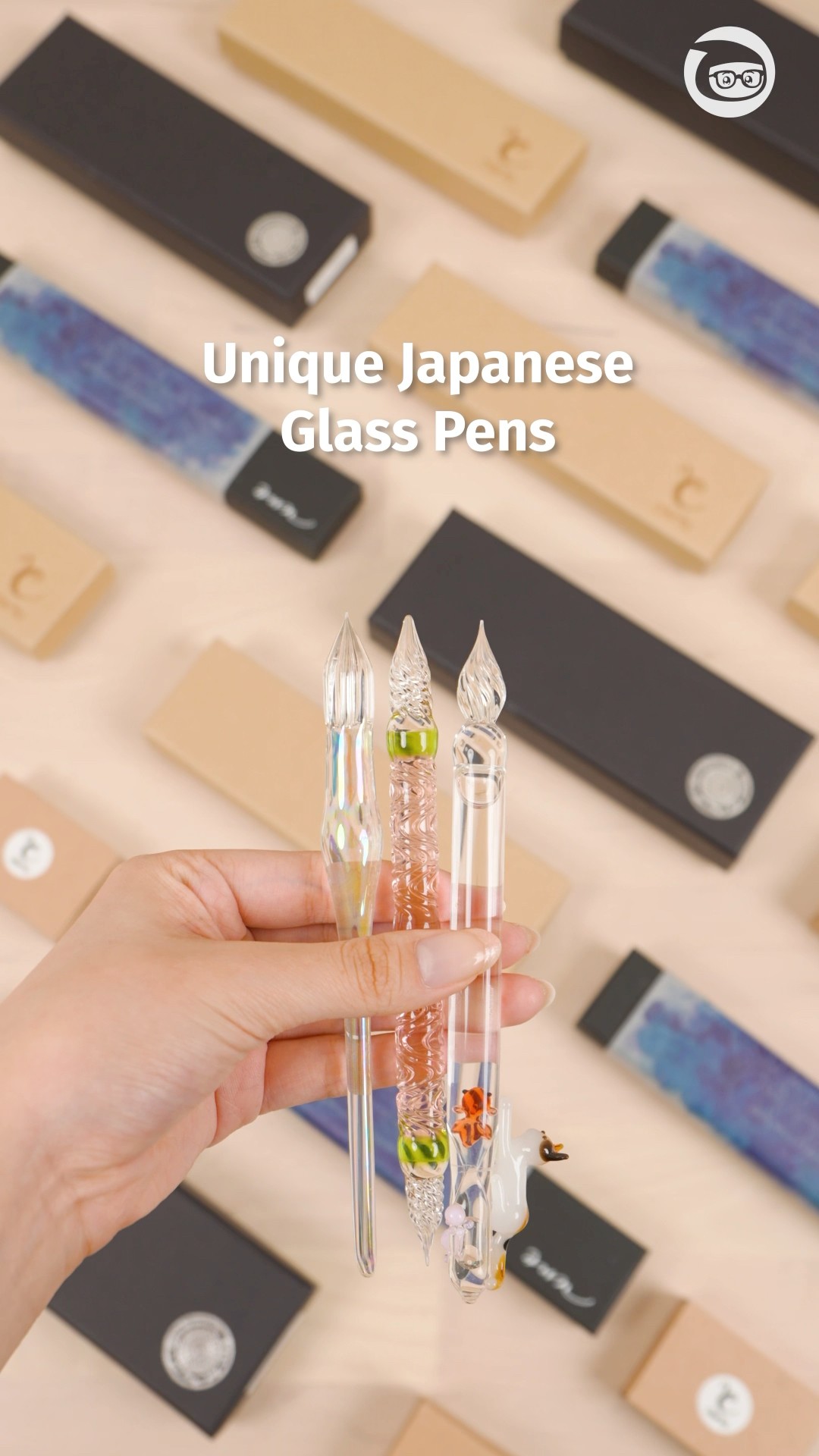 Unique Japanese Glass Pens 🫧✨ - YouTube