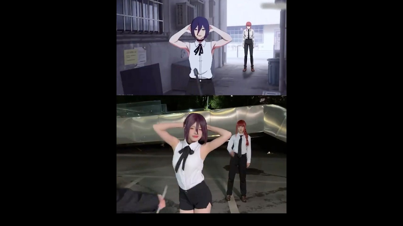 Reze VS Makima #anime #game #fyp #chainsawman #makima #cosplay #cosplayer #girl #cosplaygirl #girls