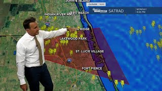 Tornado Warning issued for parts of St. Lucie, Indian River counties
