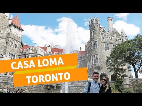 Casa Loma, um castelo em Toronto - Canadá