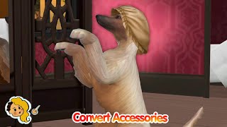 How to Convert Sim Accessories to Animals in The Sims 4 FAST and EASY