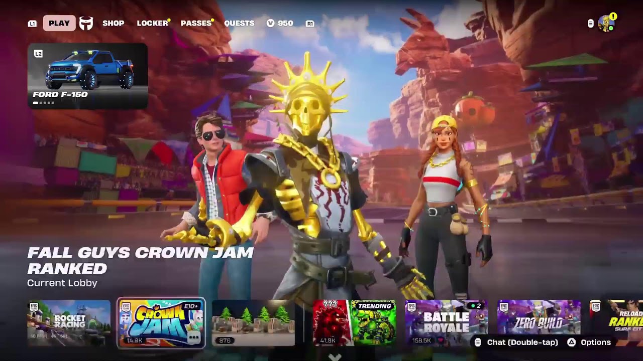 Fortnite road to unreal  Crown Jam