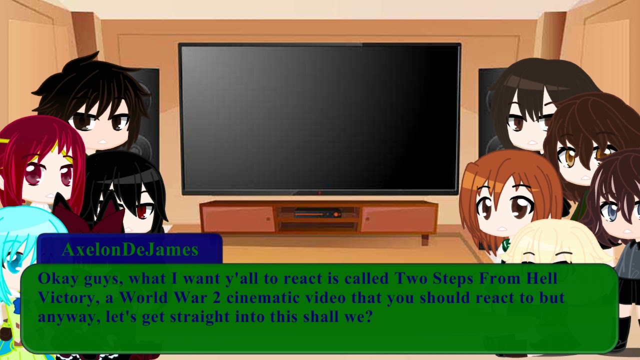 Girls und Panzer and GATE ft. Akame react to Victory | Gacha Club Reaction Part 18 ( 2/2 )