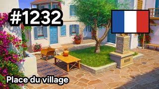 #1232 🇫🇷 (📕6-📄2-2) - Place du village - June's Journey