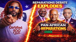 Reparations Debate EXPLODES... Black Americans FIRE BACK 👀 (LIVE)