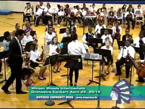 Winton Woods Intermediate School 2014 Orchestra Concert football score