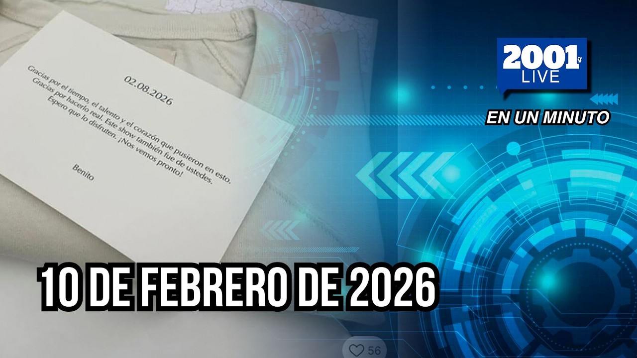 #EnUnMinuto │10 de febrero de 2026: Los acontecimientos más relevantes del mundo