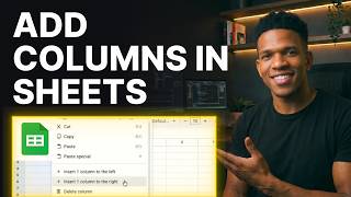 How to Add Extra Columns in Google Sheets (2026) | Step-by-Step