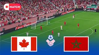Morocco vs Canada | World Cup 2026 Full Gameplay Simulation | eFootball PES 2021 screenshot 1