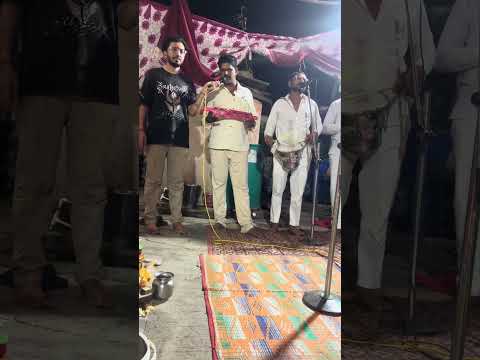 जागरण गोंधळ सेवा| लोकशाहीर वामन दादा कर्डक यांचं लोक गीत सादर करताना एक छोटी सेवा🙏