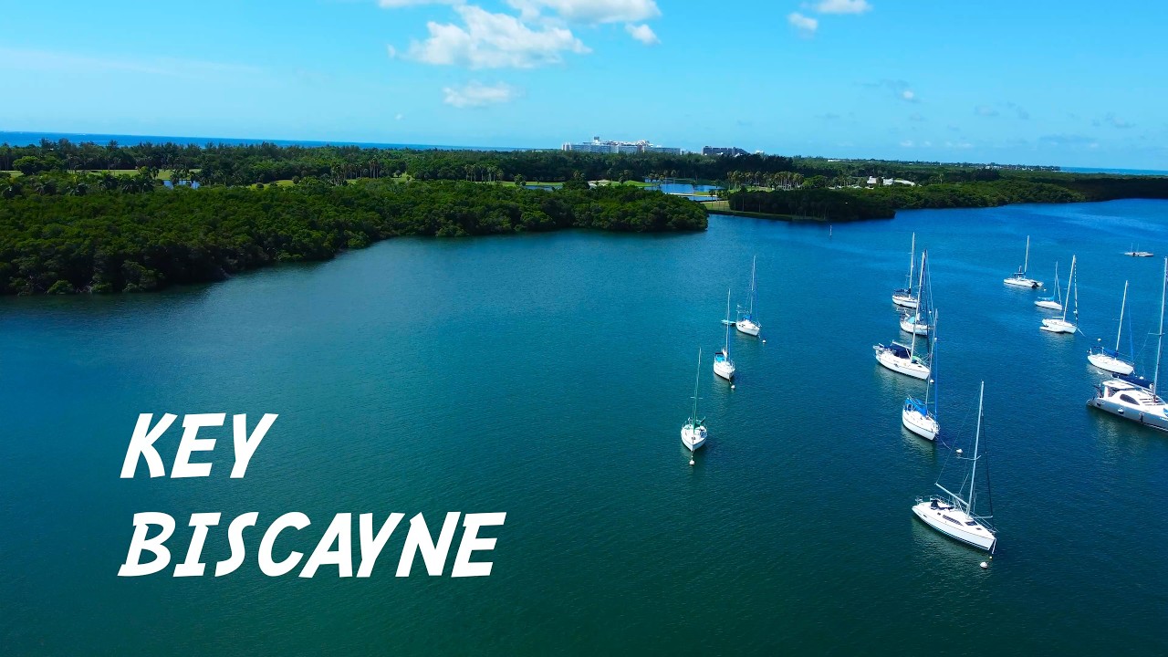 KEY BISCAYNE FLORIDA in STUNNING 4K. 