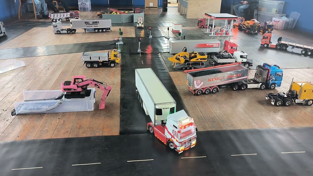 Buzz Trucking meet in Truro, Cornwall on 4th Feb 2024