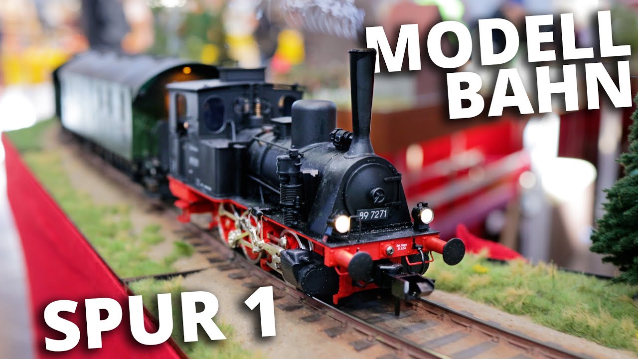 Spur 1 Modellbahn auf der Modell Hobby Spiel 2021