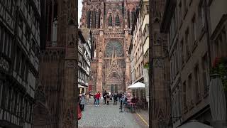 Strasbourg Cathedral, France | Do you enjoy marveling at architecture? 🇫🇷