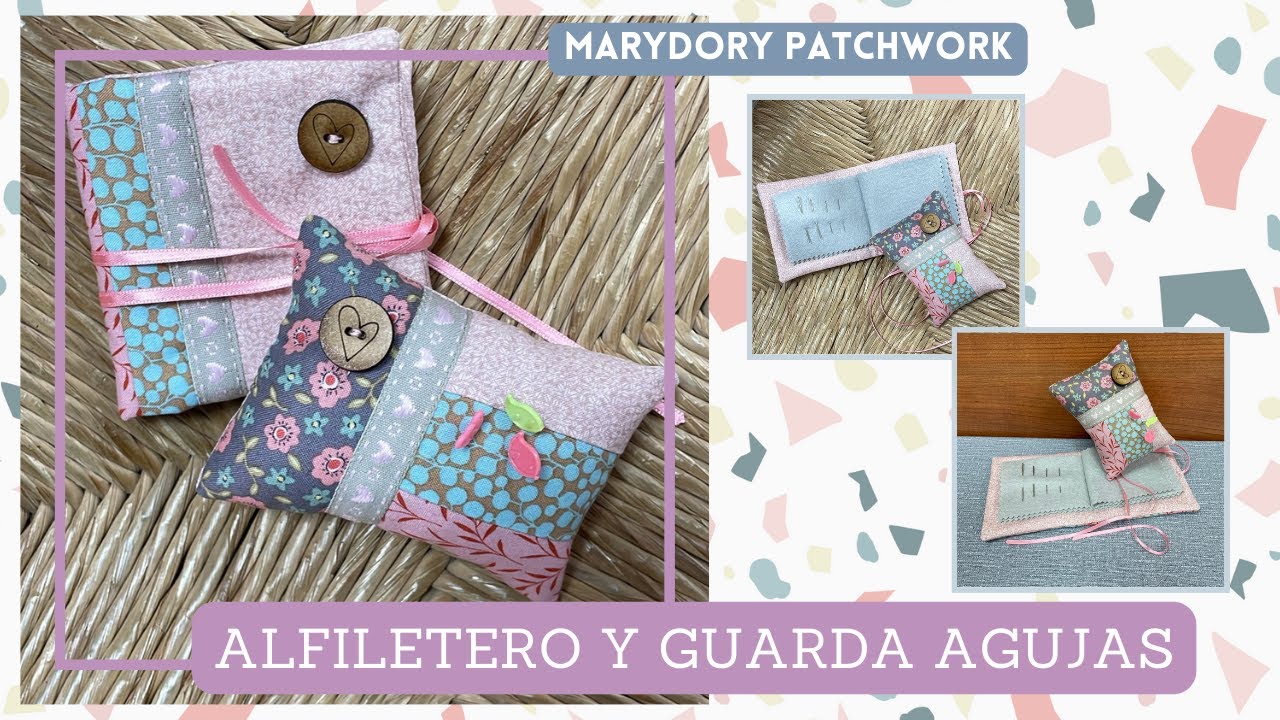 Cómo crear un Libro Guarda Agujas y Alfiletero - ¡Hazlo tú Misma 🪡!