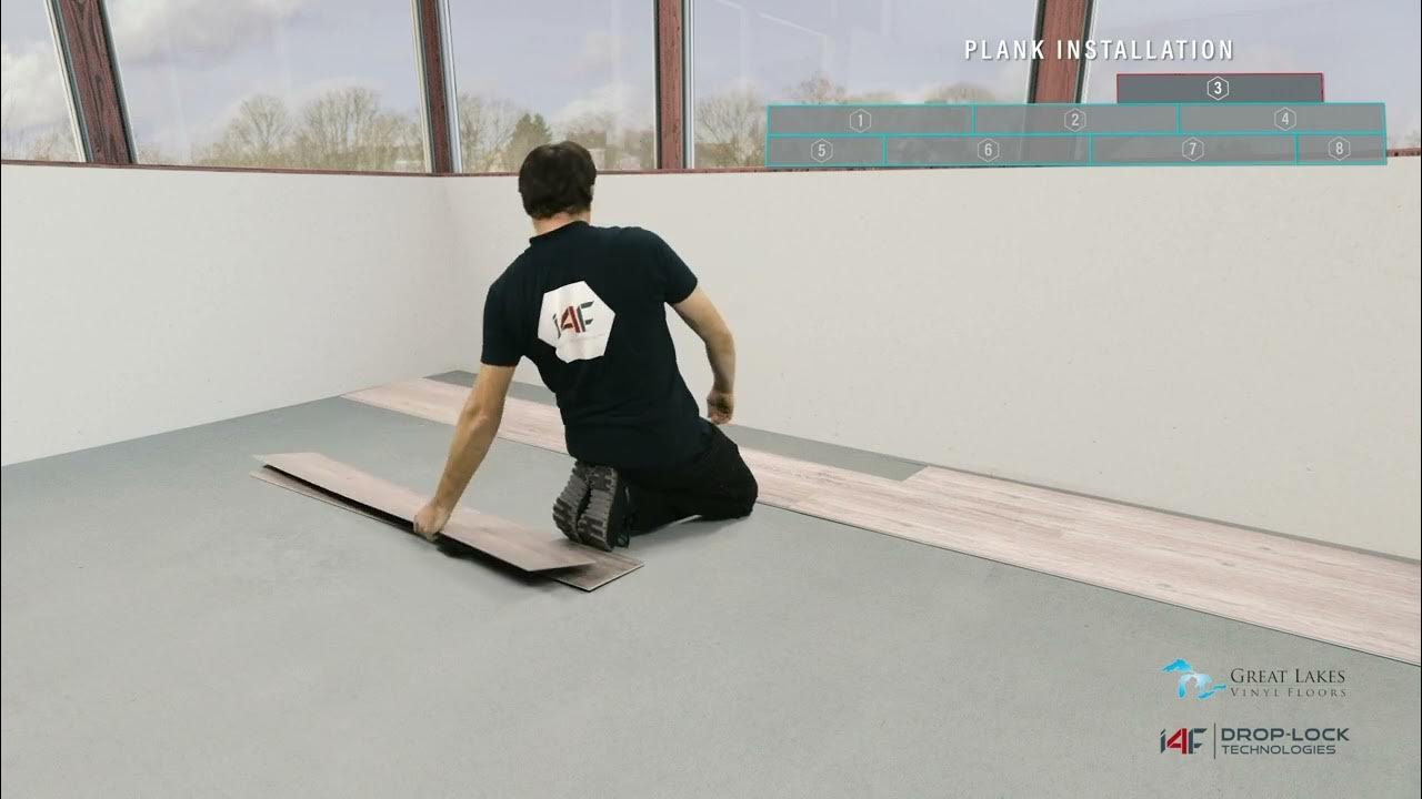 Installation with G-Floor® Vinyl Flooring