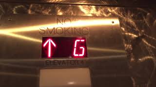 1980 Montgomery (mod KONE) Hydraulic Parking Elevator @ Westfield MainPlace, Santa Ana, CA