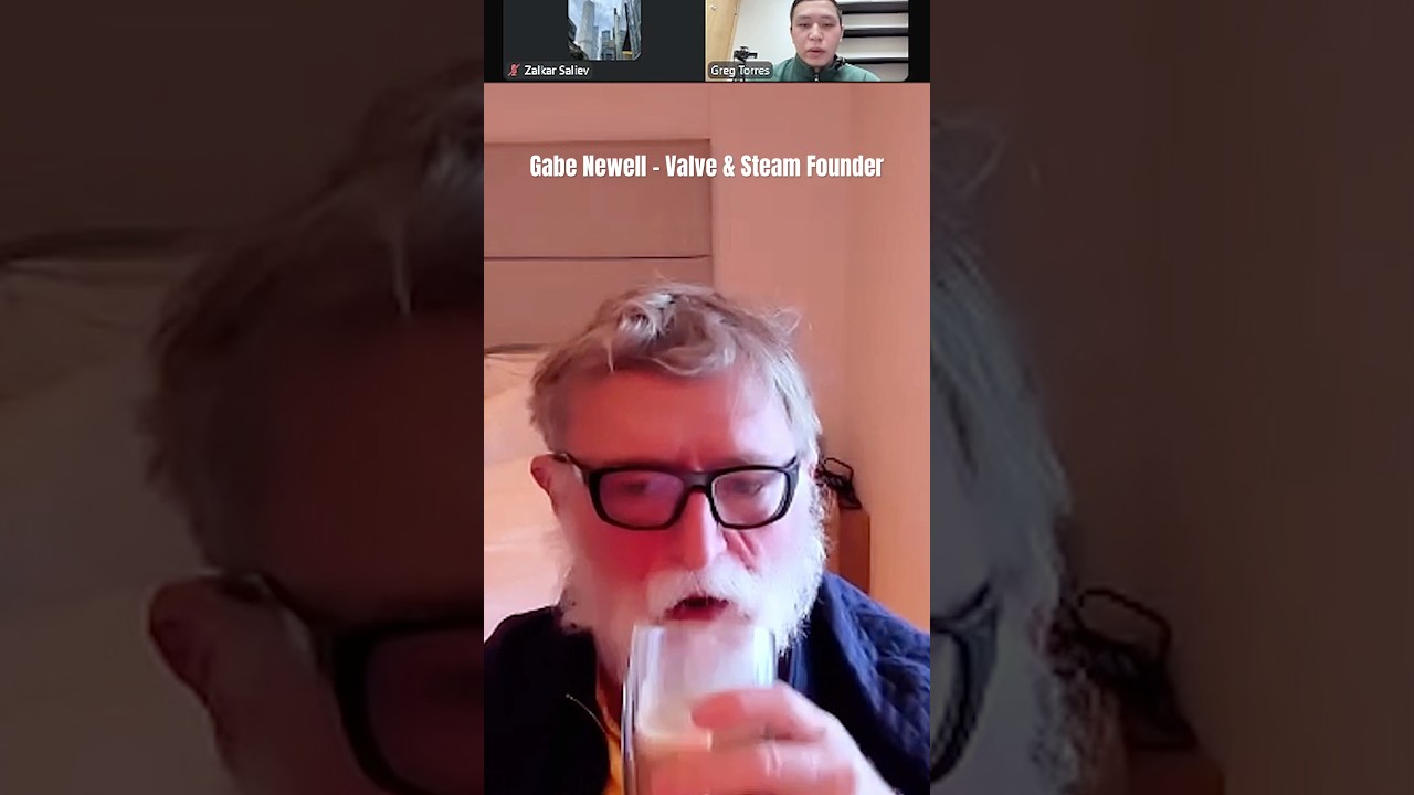 Gabe Newell Advice to young people. 