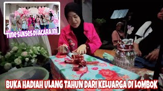 SUDDENLY GOT A BIRTHDAY SURPRISE FROM CICI, MY SISTER AND OUT IN LOMBOK