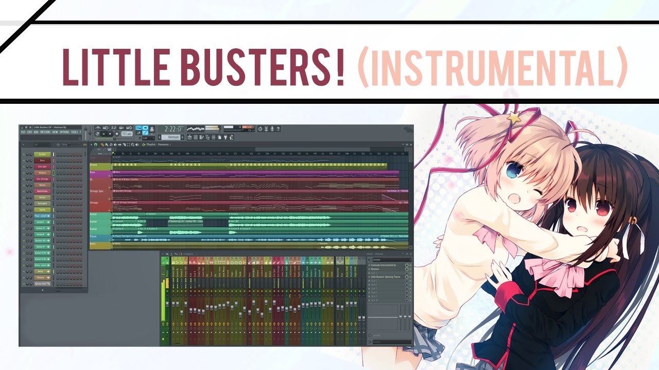 Little Busters! - Opening Full Instrumental 【Hereson】