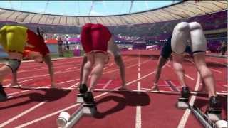 London 2012 - Ps3 - Playthrough Hard - Day 6 - 100 Meter And 110 Meter Hurdles - Part 1